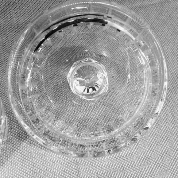 Crystal Clear Accents Crystal Clear 24 Lead Crystal Canister Poshmark